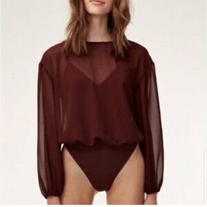 Aritzia Wilfred Talmont bodysuit